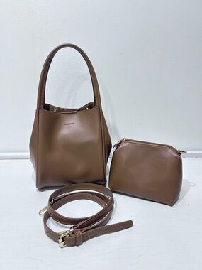 Anthropologie Hollace Mini Tote  Convertible Crossbody Bag Vegan Leather